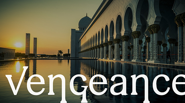 Vengeance Font