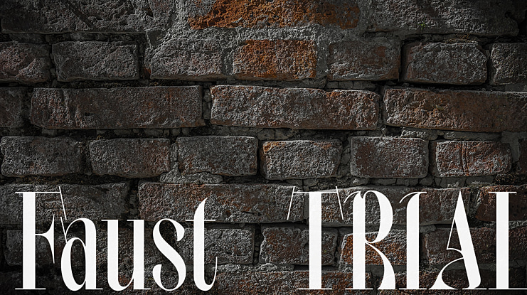 Faust_TRIAL Font Family