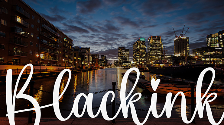 Blackink Font