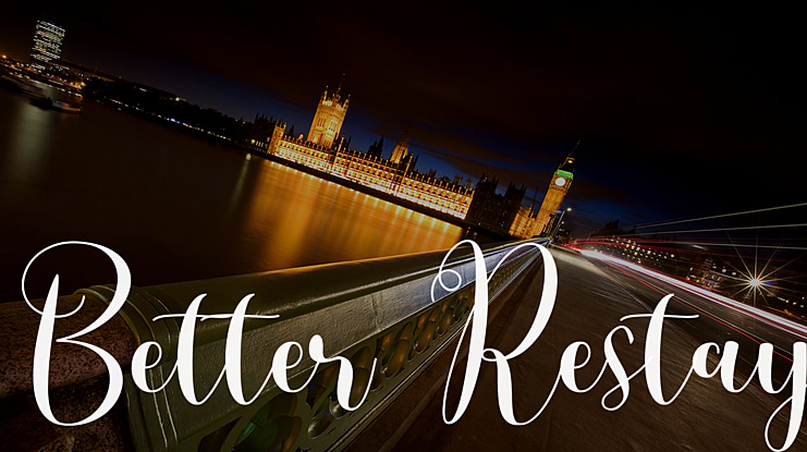Better Restay Font