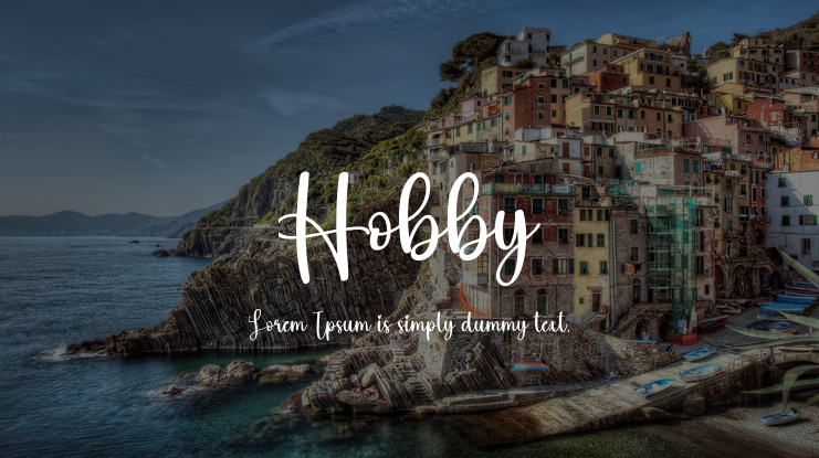 Hobby Font