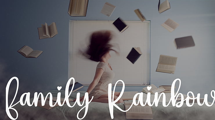 Family Rainbow Font