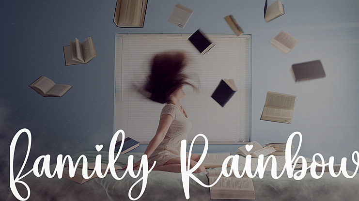 Family Rainbow Font