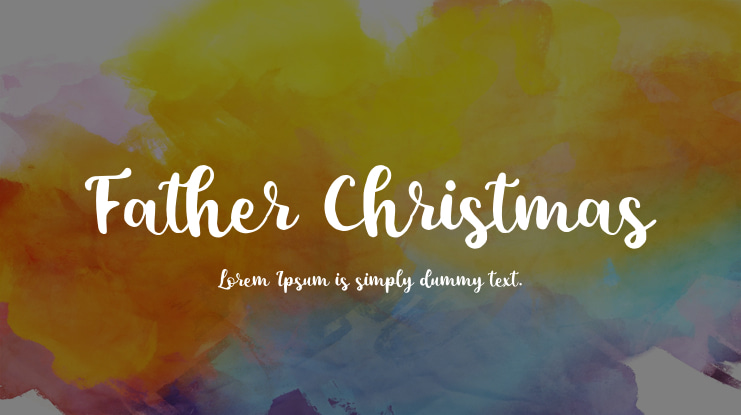 Father Christmas Font