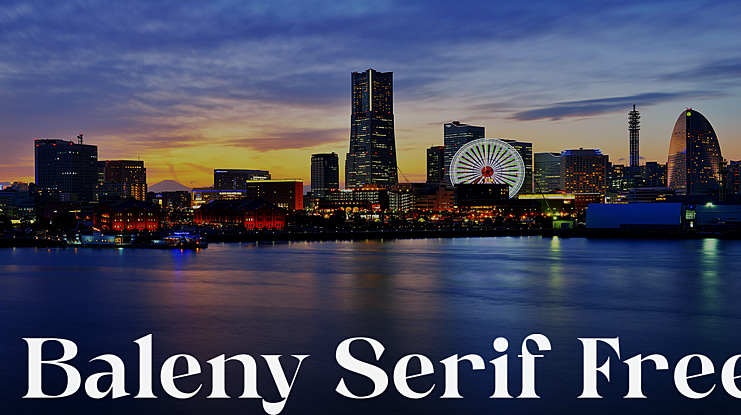 Baleny Serif Free Font