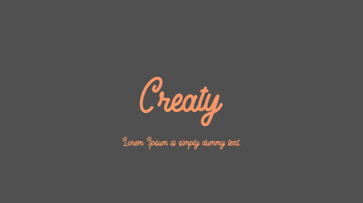 Creaty Font