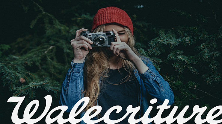 Walecriture Font