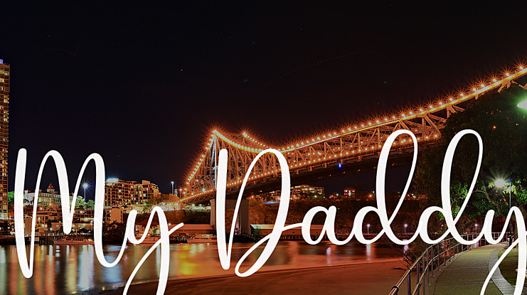 My Daddy Font