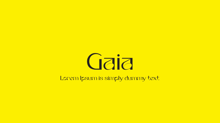 Gaia Font