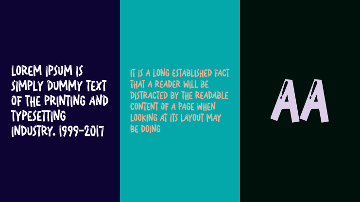 The Great Summer Font