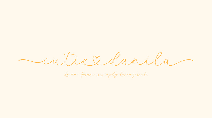 Cutie Danila Font