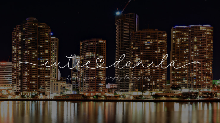 Cutie Danila Font