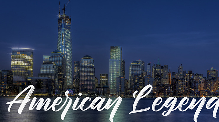 American Legend Font