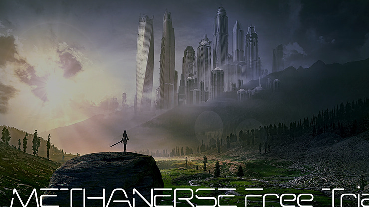 METHANERSE Free Trial Font