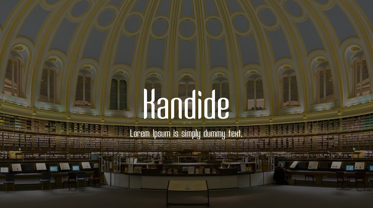 Kandide Font Family