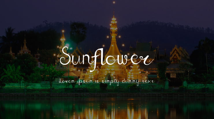 Sunflower 1 Font