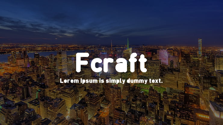 Fcraft Font Family