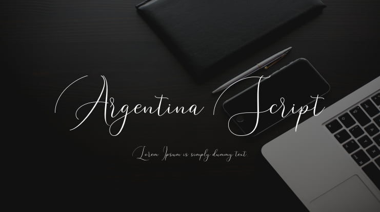 Argentina Script Font