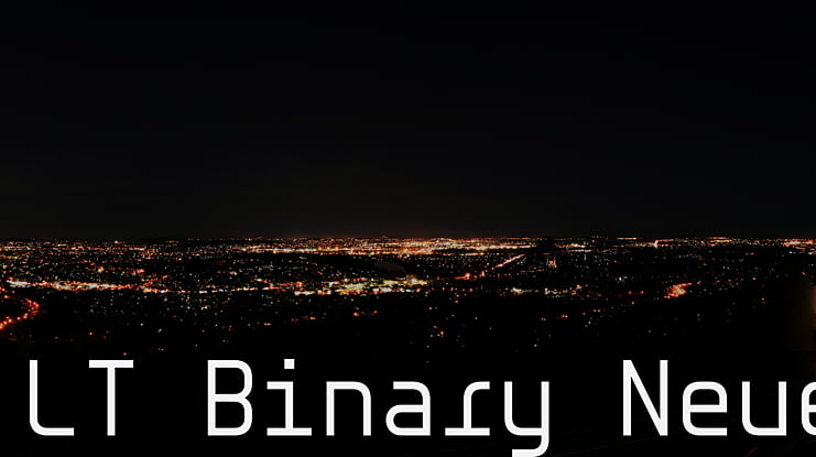 LT Binary Neue Font Family