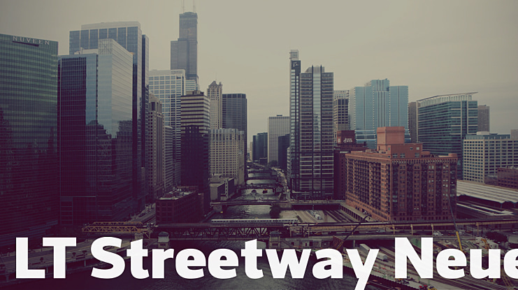 LT Streetway Neue Font Family