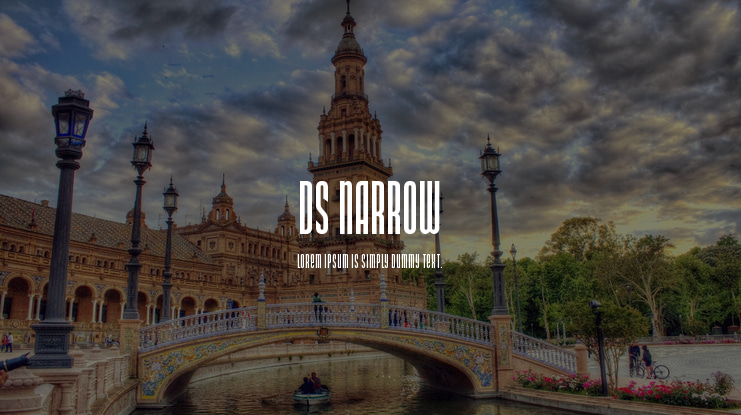 DS Narrow Font