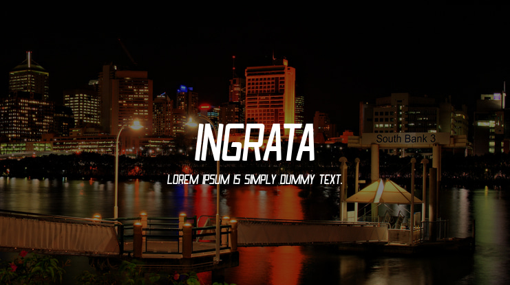Ingrata Font Family
