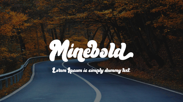 Minebold Font