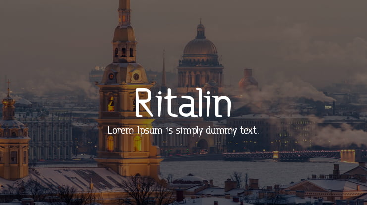 Ritalin Font Family