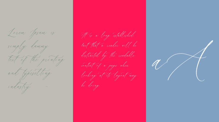 Morning Georgina Font