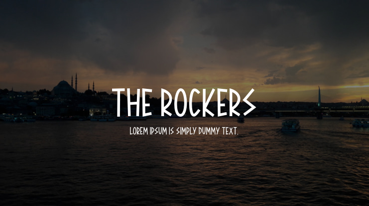 The Rockers Font