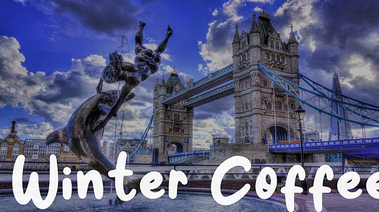 Winter Coffee Font