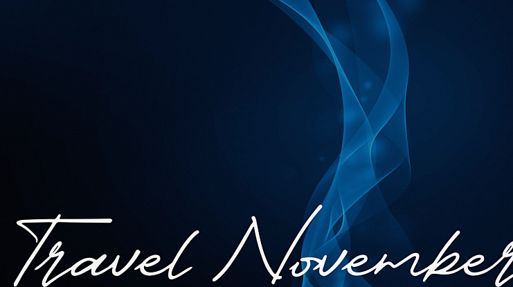 Travel November Font