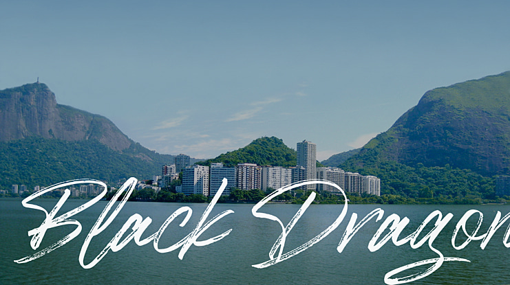 Black Dragon Font