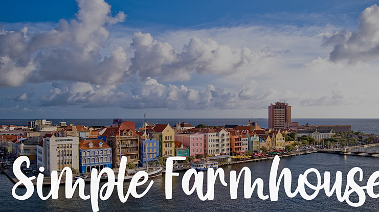 Simple Farmhouse Font