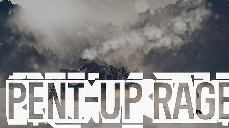 Pent-Up Rage Font