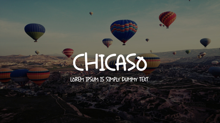 Chicaso Font
