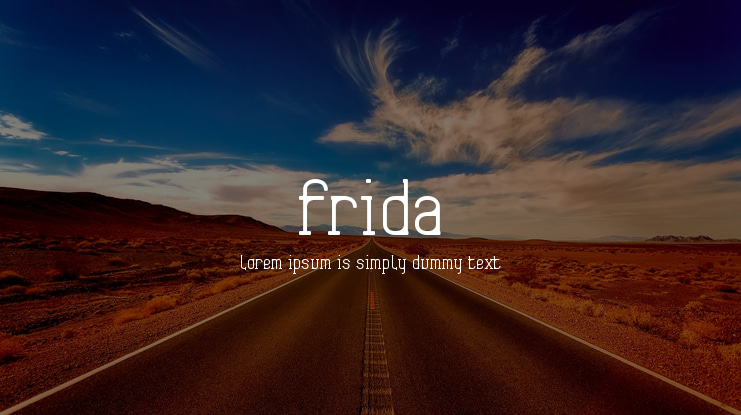 Frida01 Font