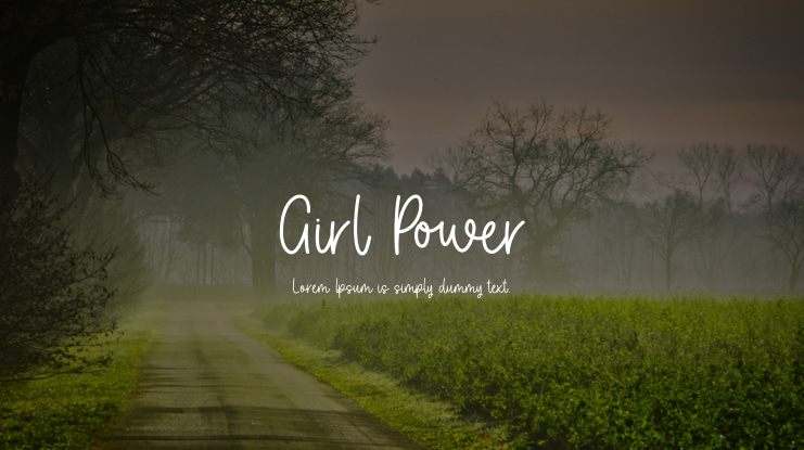 Girl Power Font