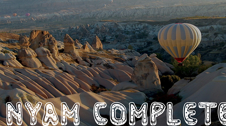 Nyam Complete Font