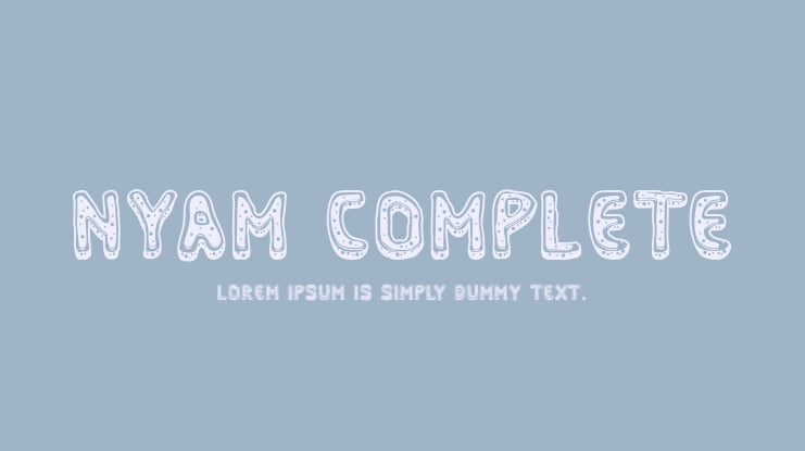 Nyam Complete Font