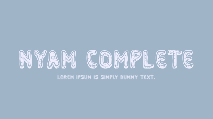 Nyam Complete Font