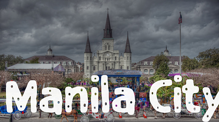 Manila City Font