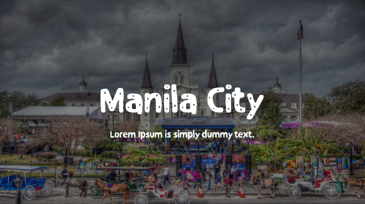 Manila City Font