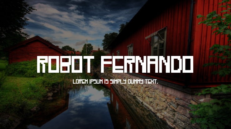 Robot Fernando Font