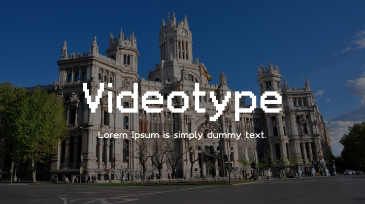 Videotype Font