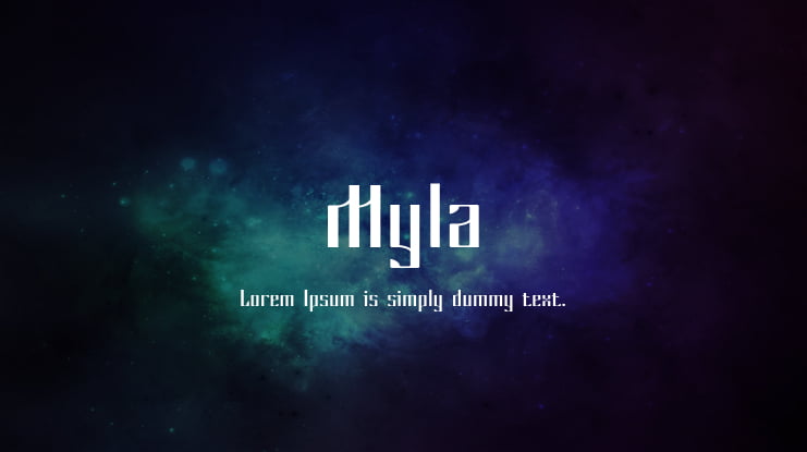 Myla Font