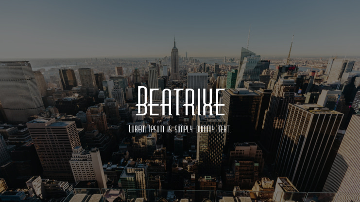 Beatrixe Font
