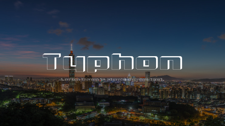 Typhon Font