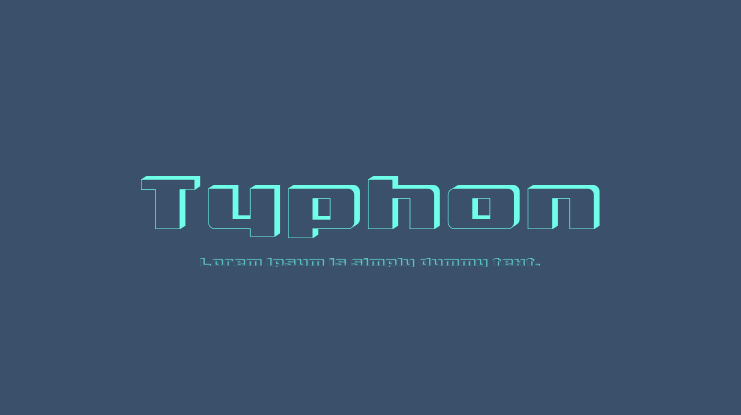 Typhon Font