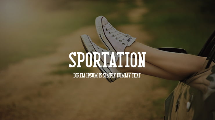 Sportation Font